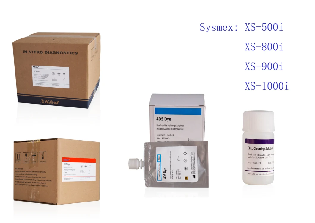 Hematology Analyzer Sysmex Reagents Diluent Cellpack Lyse for Sysmex Xn Series